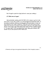 Предварительный просмотр 33 страницы Energenie EG-PMS-LAN User Manual