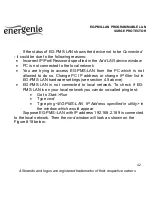 Предварительный просмотр 42 страницы Energenie EG-PMS-LAN User Manual