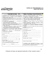 Предварительный просмотр 75 страницы Energenie EG-PMS-LAN User Manual