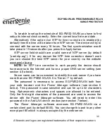 Preview for 32 page of Energenie EG-PMS2-WLAN User Manual