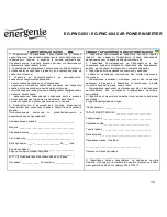 Preview for 12 page of Energenie EG-PWC-003 User Manual