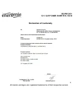 Preview for 8 page of Energenie EG-PWC-031 User Manual