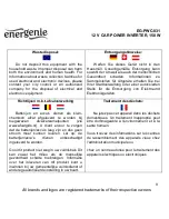 Preview for 9 page of Energenie EG-PWC-031 User Manual