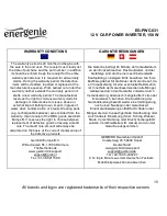 Preview for 10 page of Energenie EG-PWC-031 User Manual