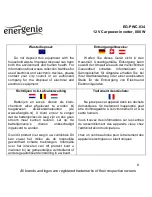 Предварительный просмотр 8 страницы Energenie EG-PWC-034 User Manual