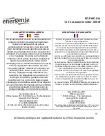 Preview for 10 page of Energenie EG-PWC-034 User Manual