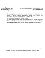 Preview for 4 page of Energenie EG-SMS User Manual