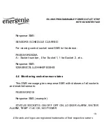 Preview for 18 page of Energenie EG-SMS User Manual