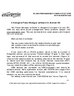 Предварительный просмотр 20 страницы Energenie EG-SMS User Manual