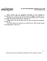 Preview for 23 page of Energenie EG-SMS User Manual