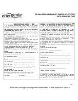 Preview for 34 page of Energenie EG-SMS User Manual