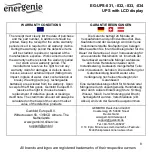 Preview for 8 page of Energenie EG-UPS-031 User Manual