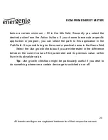 Preview for 20 page of Energenie EGM-PWM User Manual