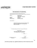 Preview for 22 page of Energenie EGM-PWM User Manual