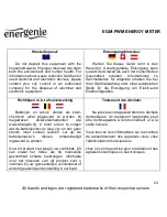 Preview for 23 page of Energenie EGM-PWM User Manual