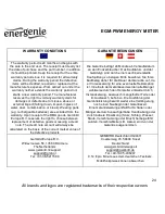 Preview for 24 page of Energenie EGM-PWM User Manual