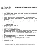 Preview for 3 page of Energenie EGM-PWML User Manual