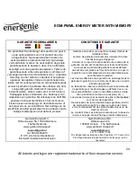 Preview for 24 page of Energenie EGM-PWML User Manual