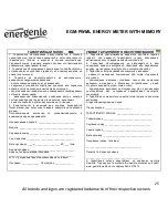 Preview for 25 page of Energenie EGM-PWML User Manual