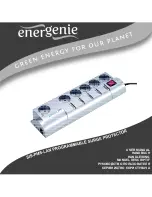 Preview for 1 page of Energenie SIS-PMS-LAN User Manual