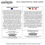 Preview for 9 page of Energenie SPF5-C-5 User Manual