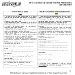 Preview for 10 page of Energenie SPG1-U User Manual