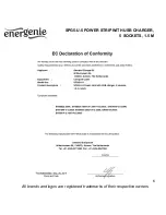 Предварительный просмотр 6 страницы Energenie SPG5-U-5 User Manual