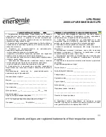 Предварительный просмотр 11 страницы Energenie UPS-PS-001 User Manual