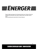 Preview for 3 page of Energer ENB455CSW Safety And Operating Manual