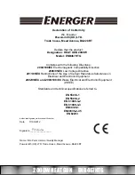 Предварительный просмотр 14 страницы Energer ENB467HTG Safety And Operating Manual