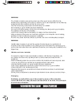 Preview for 8 page of Energer ENB475MSW Safety And Operating Manual