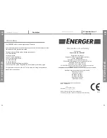 Preview for 13 page of Energer ENB520GRB Instructions Manual