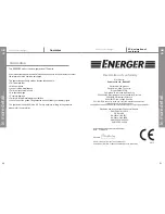 Preview for 11 page of Energer ENB522TCB Original Instructions Manual