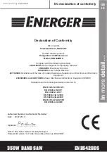 Предварительный просмотр 38 страницы Energer ENB542BDS Instructions Manual