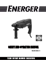 Preview for 1 page of Energer ENB569DRL Safety And Operating Manual