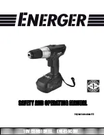 Preview for 1 page of Energer ENE456COM Safety And Operating Manual