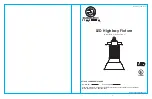 Предварительный просмотр 1 страницы Energetic Lighting E1HBA Series Installation Instructions