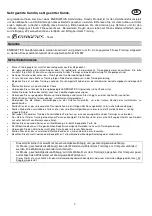 Preview for 7 page of Energetics CT 12.5 Ergometer Owner'S Manual