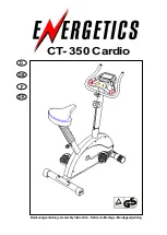 Energetics CT- 350 Assembly Instruction Manual preview
