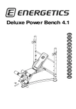 Energetics Deluxe Power Bench 4.1 Manual preview
