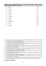 Preview for 2 page of Energetics DPB 2.1 Leg Curl Manual