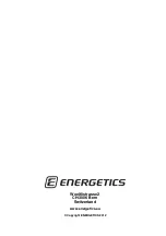 Preview for 9 page of Energetics ET 2.0 MAGNETIC Manual