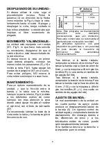 Preview for 8 page of Energetics JE6462 Instructions For Assembly And Use