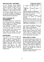 Preview for 24 page of Energetics JE6462 Instructions For Assembly And Use