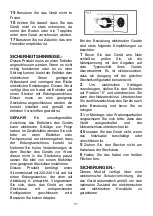 Preview for 31 page of Energetics JE6462 Instructions For Assembly And Use