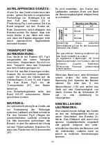 Preview for 33 page of Energetics JE6462 Instructions For Assembly And Use