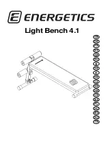 Preview for 1 page of Energetics Light Bench 4.1 Manual