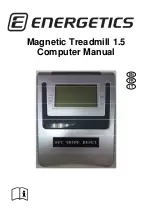 Предварительный просмотр 1 страницы Energetics Magnetic Treadmill 1.5 Computer Manual