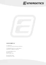 Предварительный просмотр 60 страницы Energetics Polar PR 14.9 HRC Manual