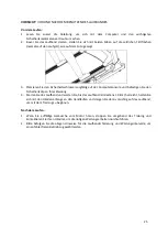 Preview for 25 page of Energetics POWER RUN 1060HRC Assembly Manual